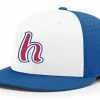Richardson Fitted Baseball Hat W/ Red Old School Braves H
