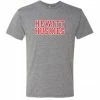Bandwagon Sports Next Level Gray Hewitt Huskies T-Shirt