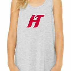 Bandwagon Sports Bella And Canvas Gray Tank Top W/ HT