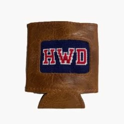 Smathers & Branson Homewood Leather Can Cooler