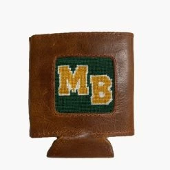 Smathers & Branson Mtn Brook Leather Can Cooler