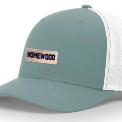 Richardson Trucker Hat W/ White/Navy Homewood Block