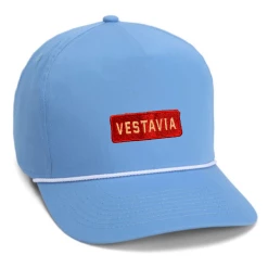 Imperial Rope Hat W/ Red/White Vestavia Block