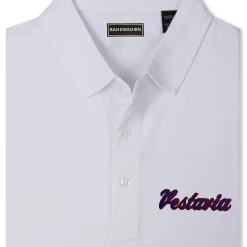 Bandwagon Sports Men's Polo Shirt W/ Royal Blue Vestavia Script