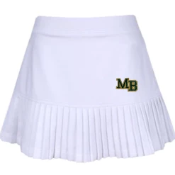 Little Miss Tennis Pleated Skirt W/ Green/Gold MB