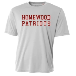 A4 Performance Shirt W/ Red Homewood Patriots