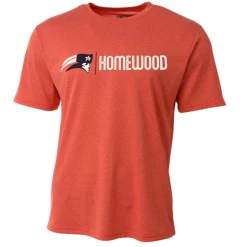 A4 Performance Shirt W/ White Homewood & Patriot Head