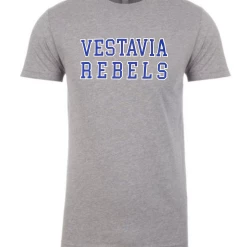 Next Level T-Shirt W/ Royal Blue Vestavia Rebels