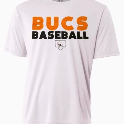 A4 Performance Shirt W/ Orange/Black Bucs Baseball