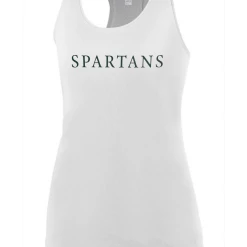 Augusta Performance Tank Top W/ Green Spartans Seaside Script