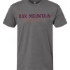 Next Level T-Shirt W/ Navy/Red Oak Mountain Baseball