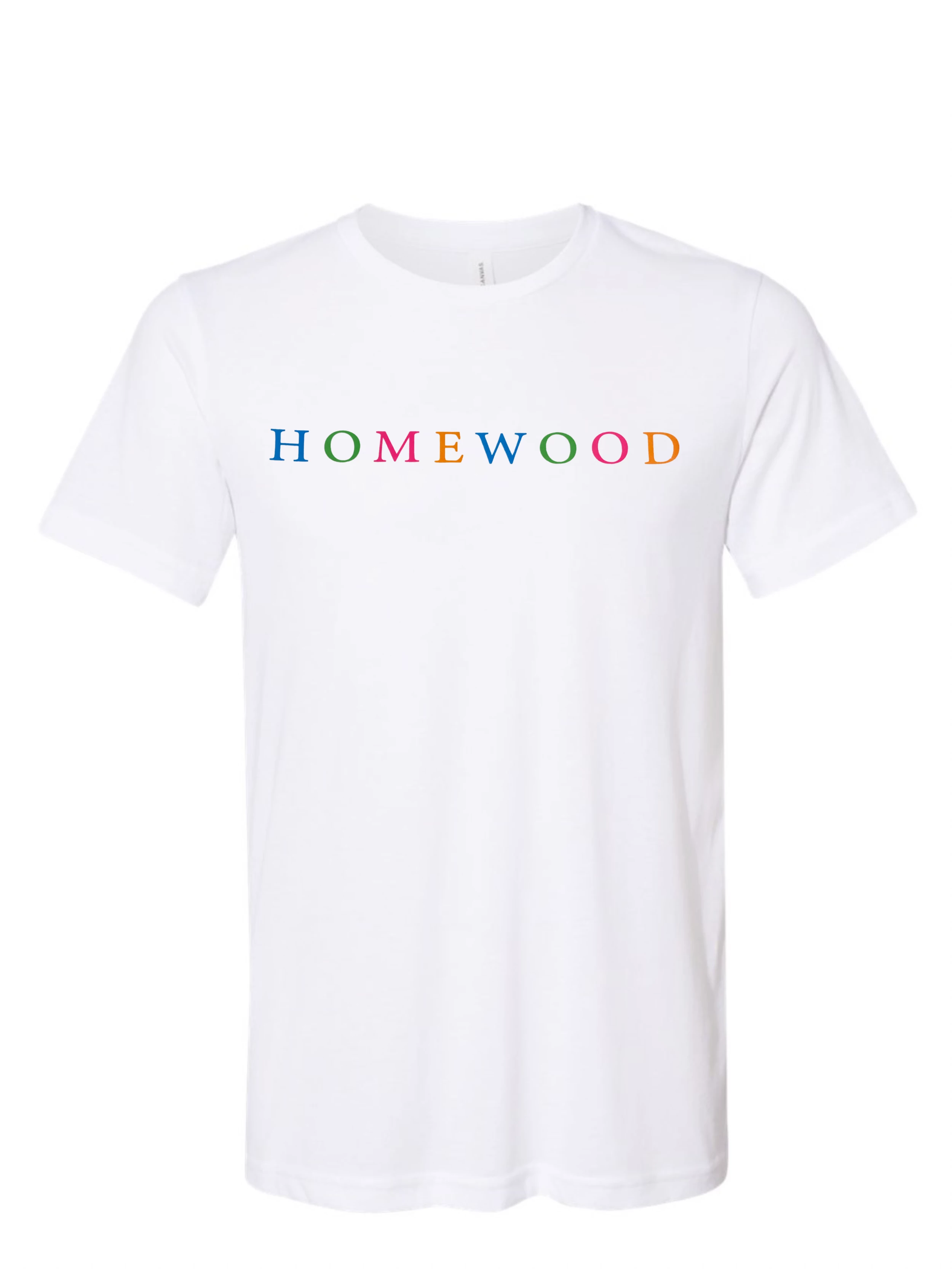 Next Level Toddler T-Shirt W/ Multi-Color Homewood Seaside Script 1 Next Level Toddler T-Shirt W/ Multi-Color Homewood Seaside Script