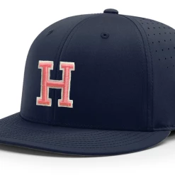 Richardson Fitted Baseball Hat W/ White/Pink H