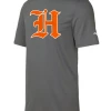 Mizuno Performance Tee W/ Orange Old English H