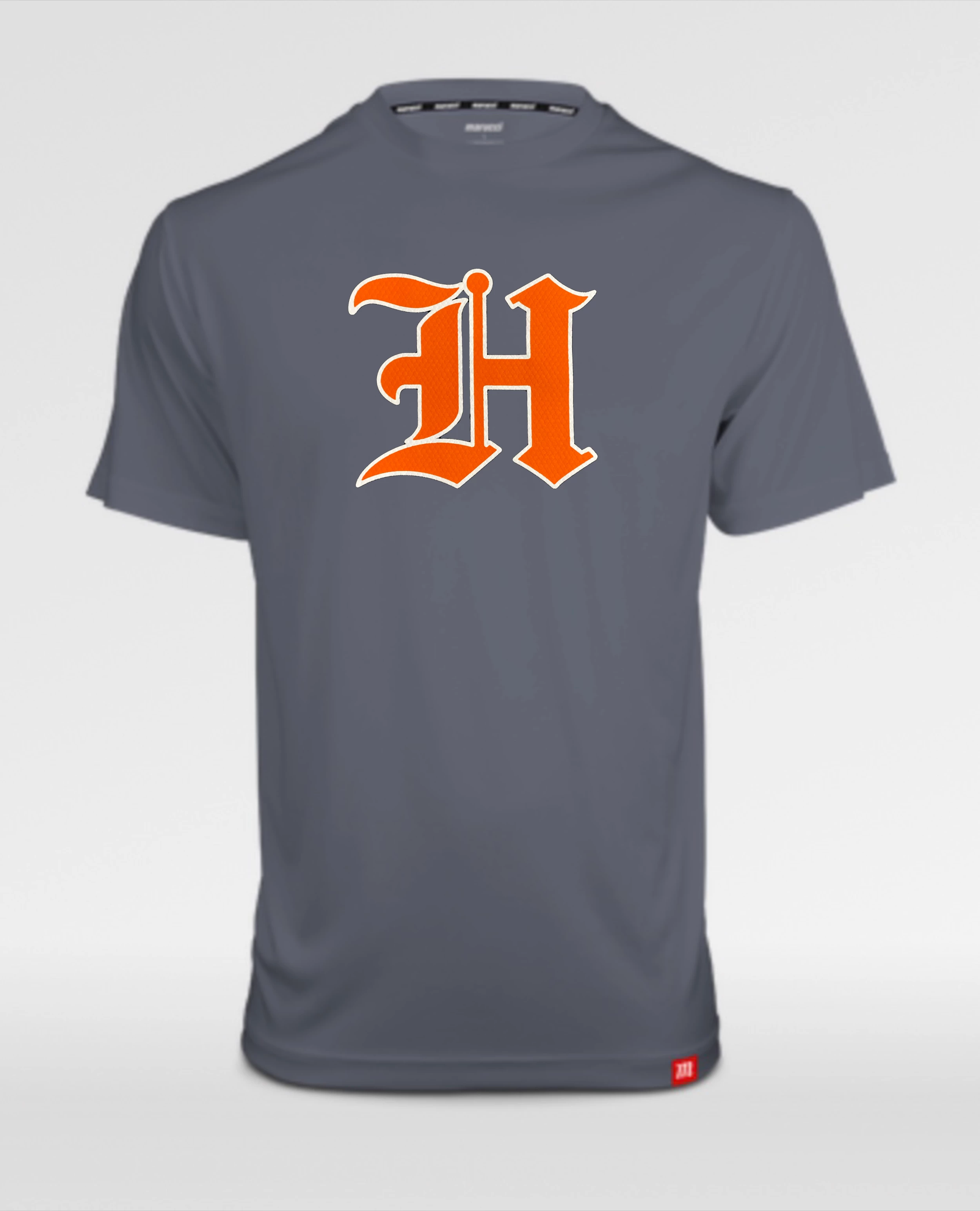 Marucci Performance Shirt W/ Orange Old English H 1 Marucci Performance Shirt W/ Orange Old English H