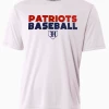 A4 Performance Shirt W/ Red/Navy Patriots Baseball