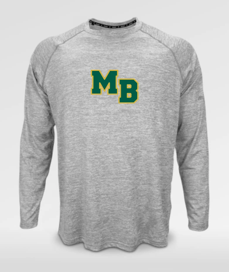 Marucci Performance Long Sleeve Shirt W/ Green MB 1 Marucci Performance Long Sleeve Shirt W/ Green MB
