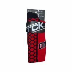 TCK Red/Navy Honeycomb Socks W/ Navy HWD