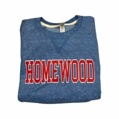 Jerzees Crewneck W/ Red Block Homewood