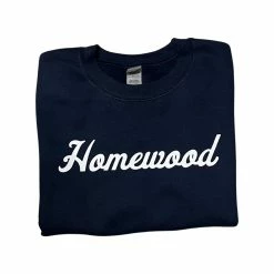 Gildan Crewneck W/ White Homewood Script