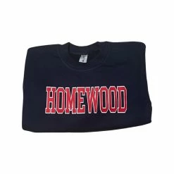 Gildan Crewneck W/ Red Homewood Block