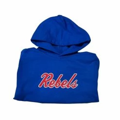 Gildan Hoodie W/ Red Rebels Script