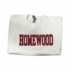 Gildan Crewneck W/ Red Homewood Block
