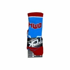TCK Powder Blue And Red HWD Socks