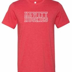 Bandwagon Sports Red Hewitt Huskies Next Level T-Shirt