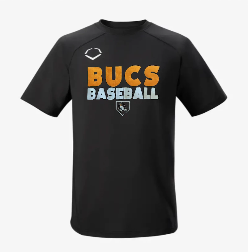 EvoShield Performance Shirt W/ Orange/White Bucs Baseball 1 EvoShield Performance Shirt W/ Orange/White Bucs Baseball