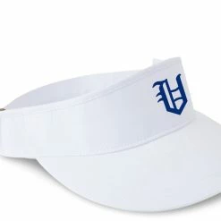 Imperial Tour Visor W/ Royal Blue Old English V