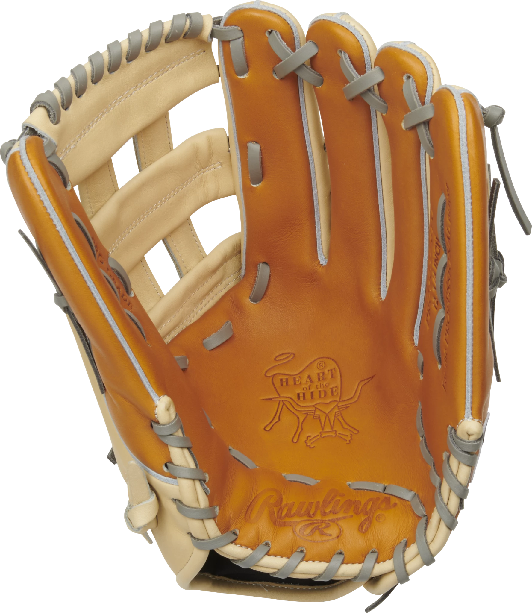 Rawlings Heart Of The Hide 12.75" Outfield Baseball Glove- PRO3039-6TC 2 Rawlings Heart Of The Hide 12.75" Outfield Baseball Glove- PRO3039-6TC - Image 2