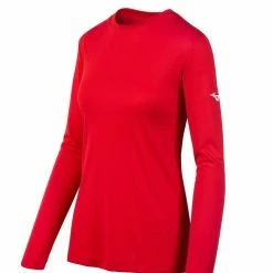 Mizuno Women's Long Sleeve Tee-Shirt -Baseball ApparelElegant Store image 199