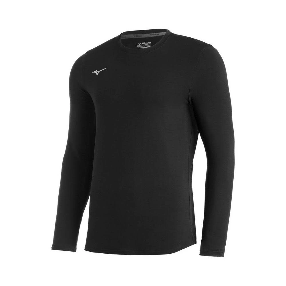 Mizuno Youth Comp Diamond Long Sleeve Crew 1 Mizuno Youth Comp Diamond Long Sleeve Crew