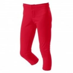 A4 Red Girls Pants Youth Small NG6166