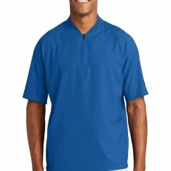 New Era® Cage Short Sleeve 1/4-Zip Jacket -NEA600