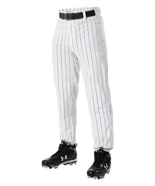 Alleson Youth Pinstripe Baseball Pants: 605PINY 1 Alleson Youth Pinstripe Baseball Pants: 605PINY