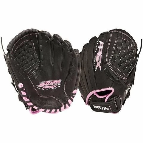 Worth Fastpitch Storm FPEX Series 11" Infielder Glove - FPX110PN 1 Worth Fastpitch Storm FPEX Series 11" Infielder Glove - FPX110PN