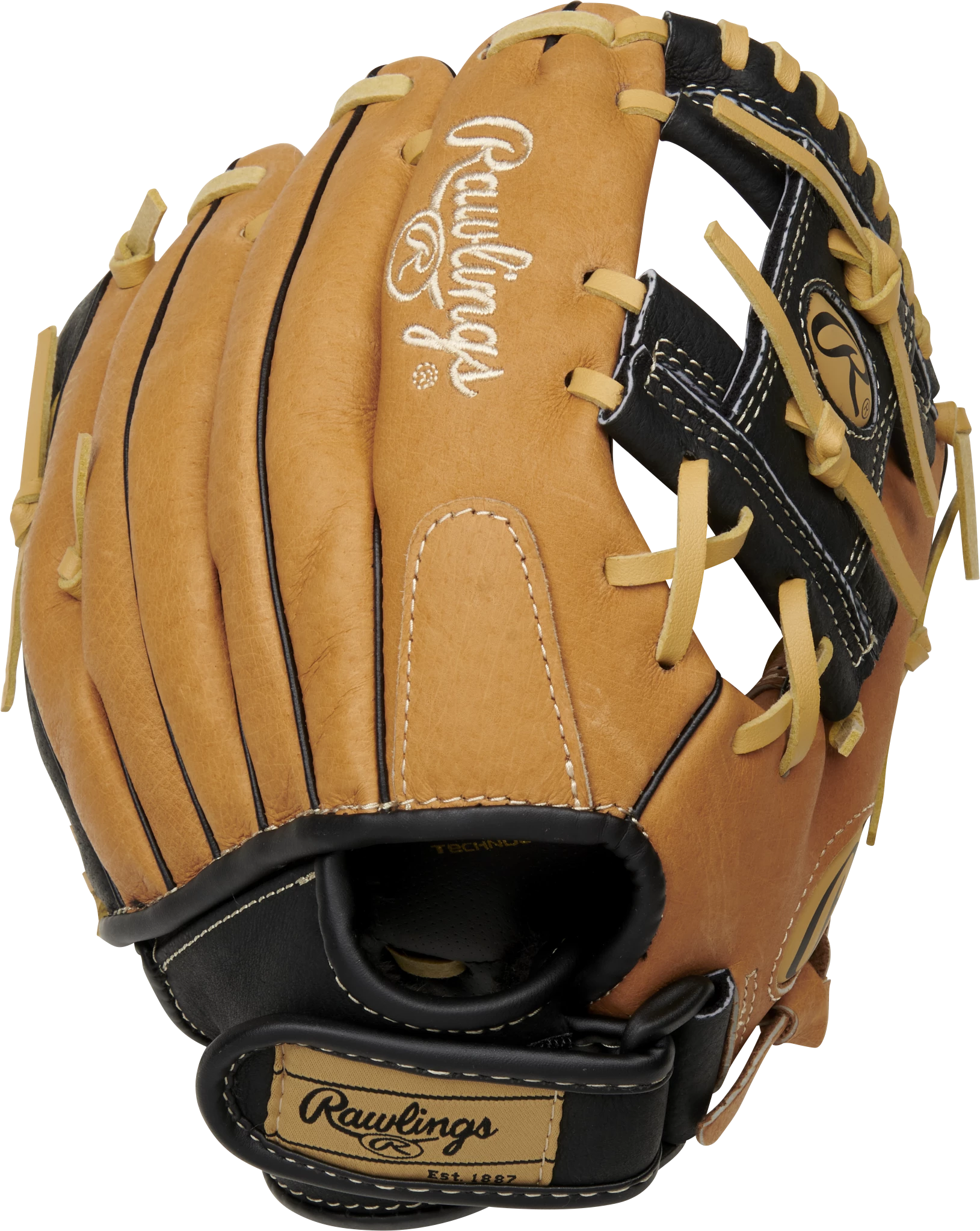 Rawlings Sure Catch 10" Youth Baseball Glove- SC100TBI 1 Rawlings Sure Catch 10" Youth Baseball Glove- SC100TBI